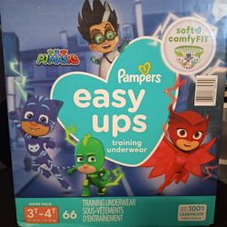 Pampers Easy Ups Training Underwear 3T-4T (66count)