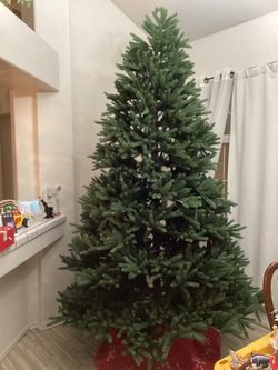 9” Christmas tree without lights -$100