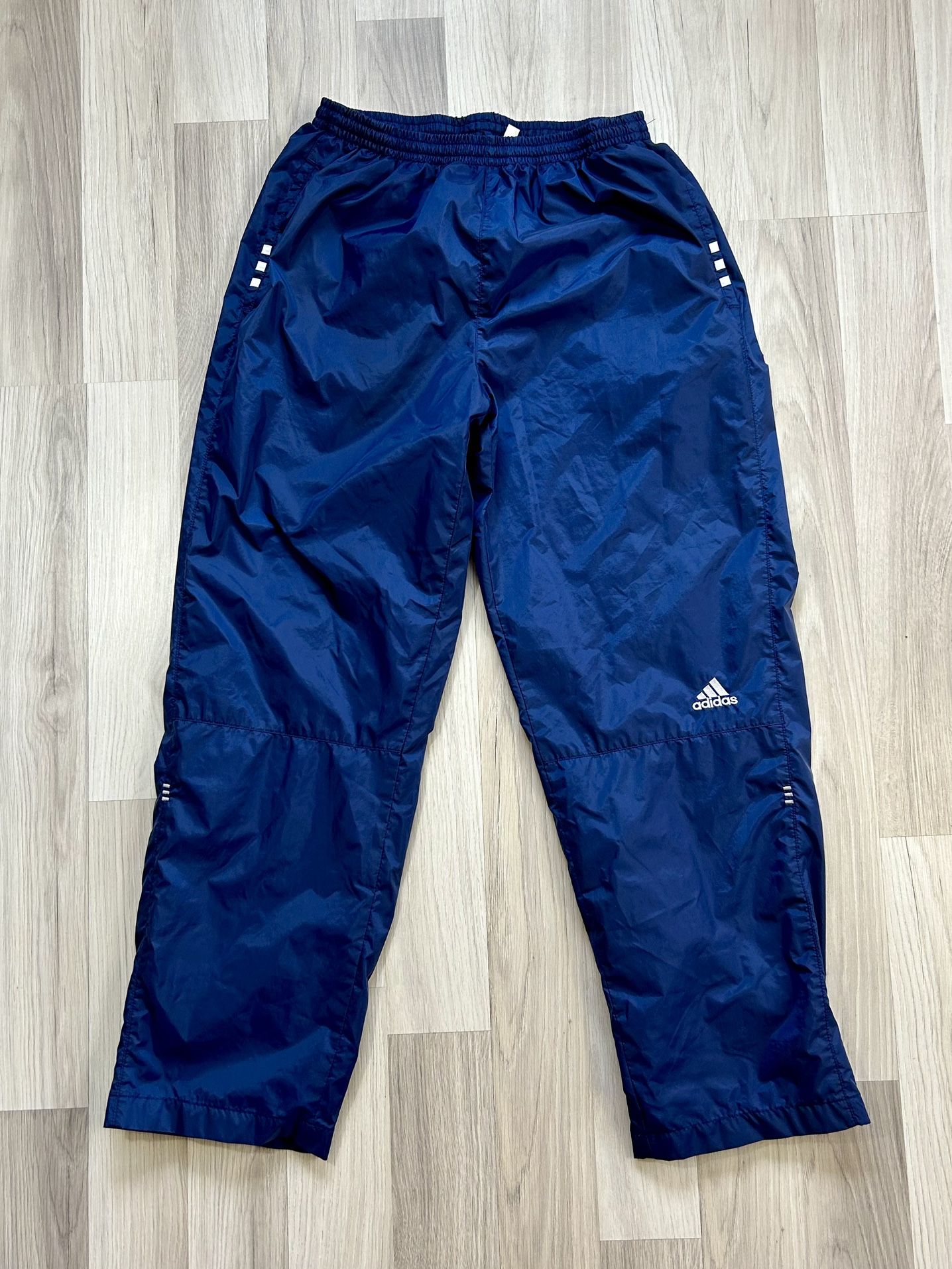 VTG Adidas Windbreaker Track Pants w/Pockets Men’s Medium. Great Condition, See All Pics 