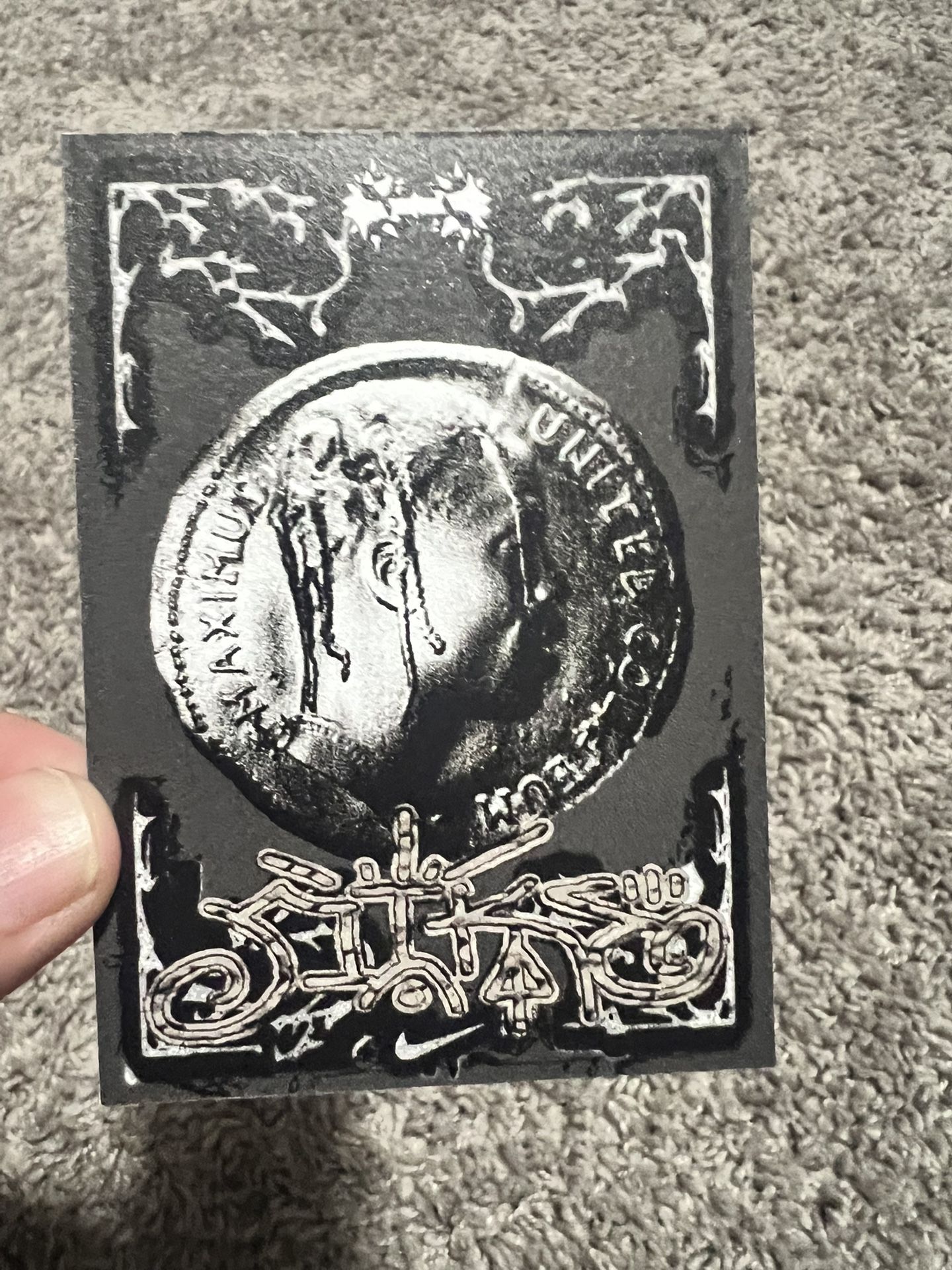 Travis Scott Cactus Con Nike Card