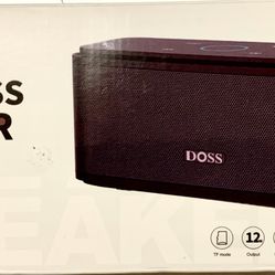 12 Watt Wireless Portable Speaker Bluetooth  - New