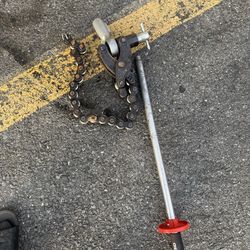 RIDGID 32900 Model 246 Soil Pipe Cutter, 1-1/2-inch to 6-inch Chain Pipe Cutter