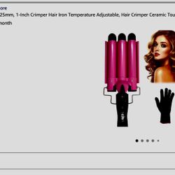 3 Barrel Curling Iron