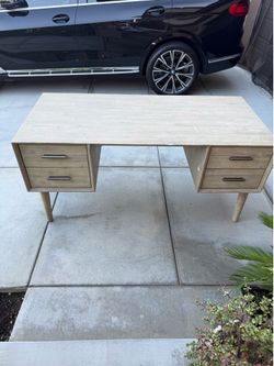 Wood desk