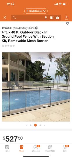 Outdoor Pool Fence