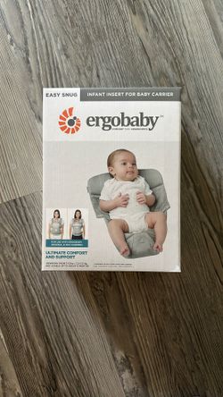 Ergobaby Infant Insert For Baby Carrier 360 Newborn Grey