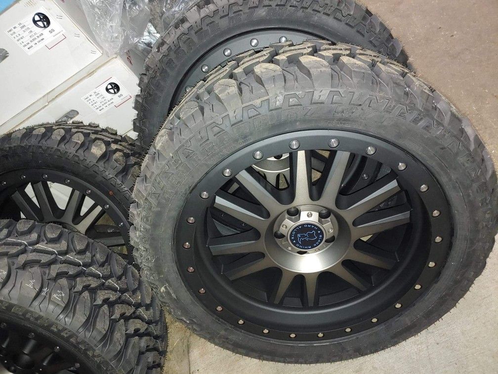 5 New 22x10 & mud terrain 5-127. $0 DOWN TO RIDE TODAY! Ulohos 2940 N Keystone Mon-Sat 10-6
