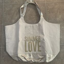 Victorias Secret Summer Love Canvas Tote Bag