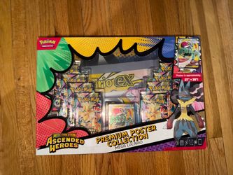 Pokémon Mega Lucario Premium Poster Collection Box