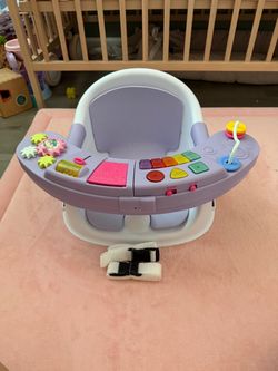 Infantino Music & Lights 3-in-1 Discovery Seat and Booster for Babies and Toddlers