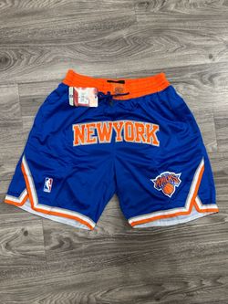 NY Knicks NBA shorts