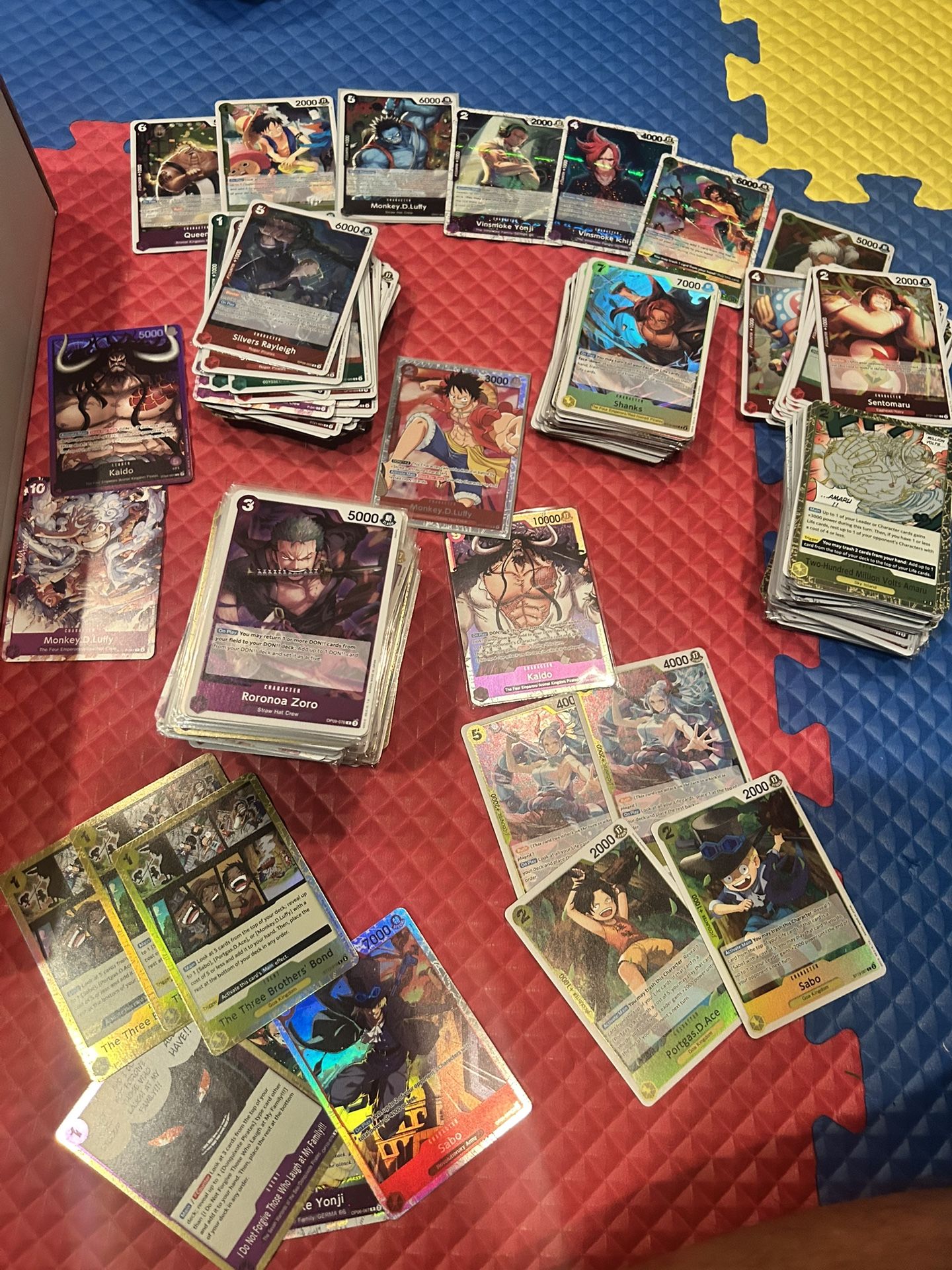One Piece Trading Cards Collection