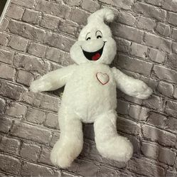 Build A Bear Plush Ghost Boorific 19 Inch White Stuffed Animal Halloween VTG