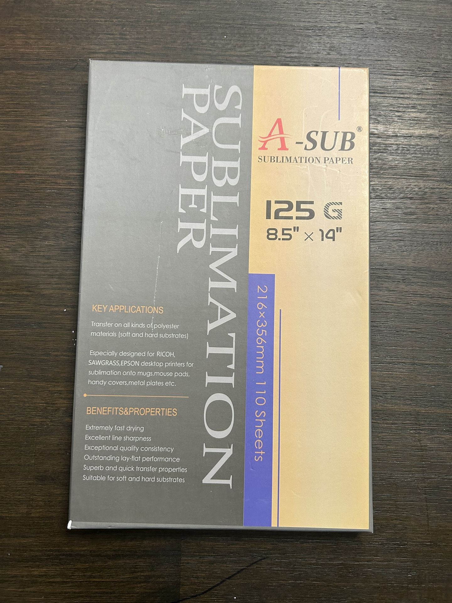Sublimation Paper