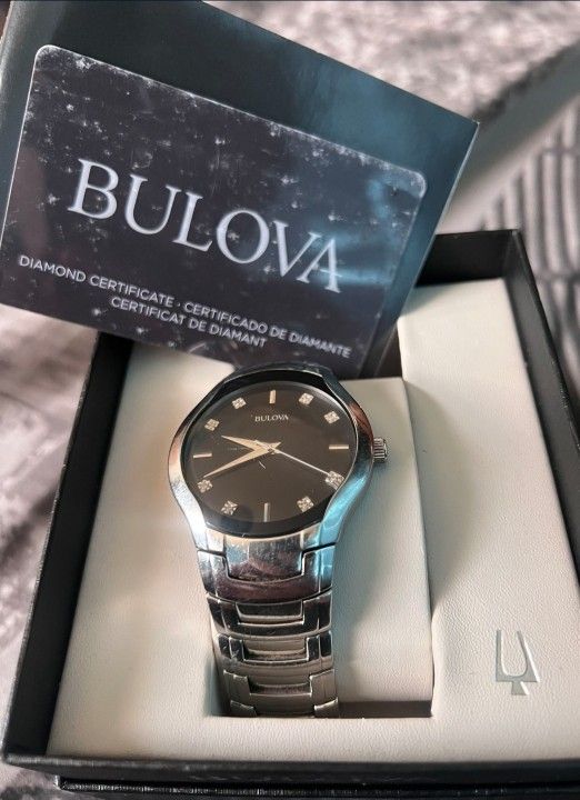Bulova Silver Watch