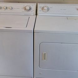 CLEANEST WHIRLPOOL WASHER AND GAS DRYER,  4 MONTHS WARRANTY, FREE DELIVERY AND INSTALLATION 