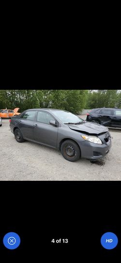 2010 corolla parts only