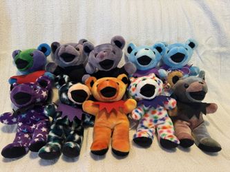 GRATEFUL DEAD BEAN BEAR COLLECTION