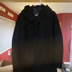 Zara Men Wool Coat Size 38