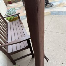 Brown Sunbrella Bench Pad 