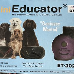 Mini Educator Dog Training Collars