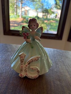 Sweet 16 Angel Girl Porcelain Figurine