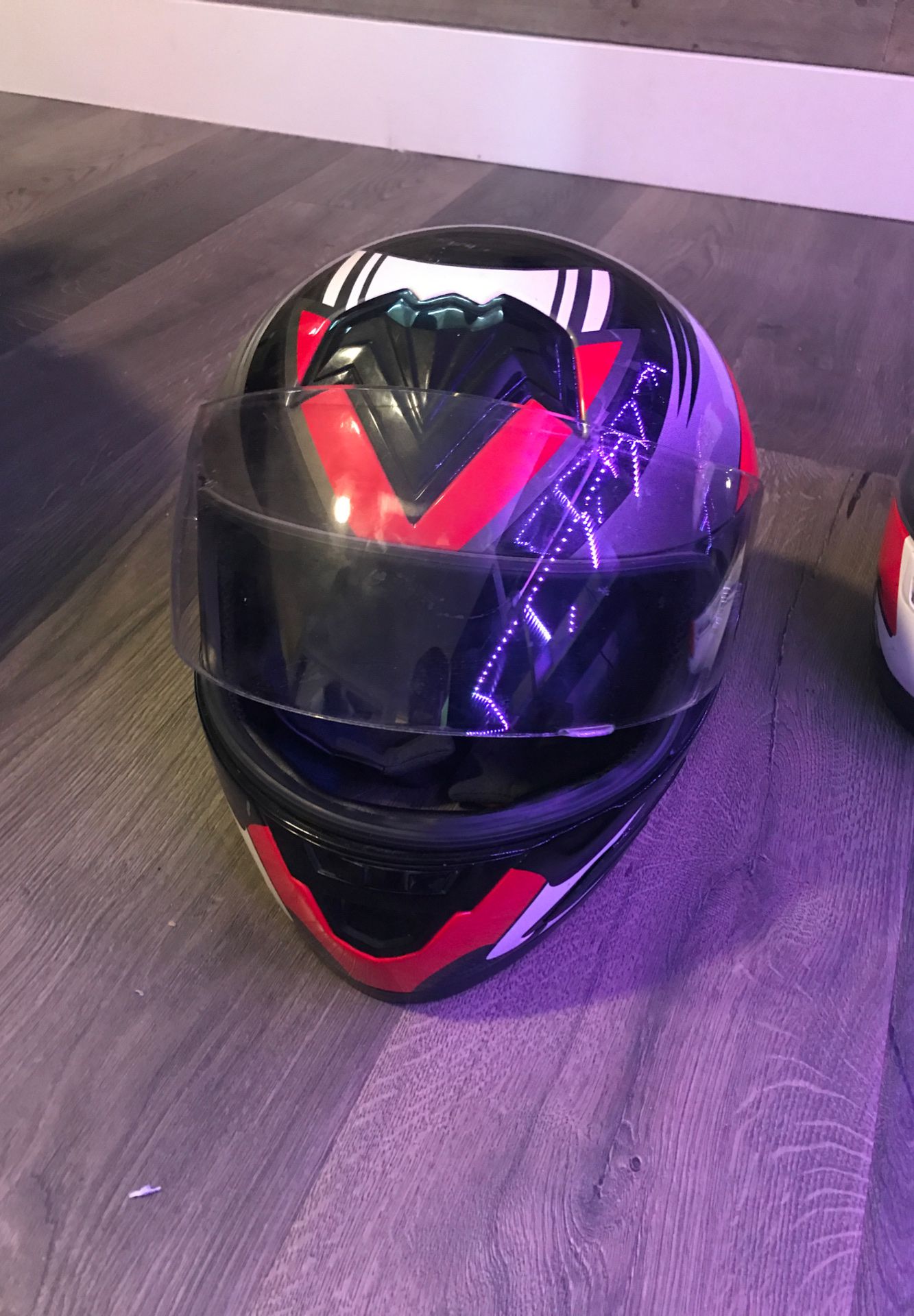 Vega Motorcycle Helmet (Small)