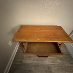 Desk With Cabinet