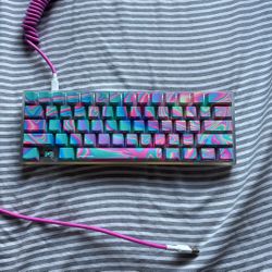 Cotton Candy Clix Matrix Keyboard