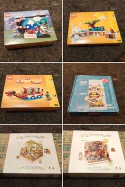 Legos, Miniblocks, Rolife Minature building toys and kits