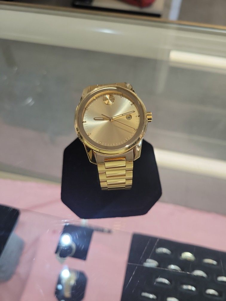 Movado Gold Tone Watch