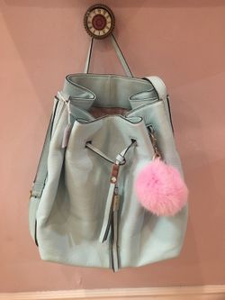 Tiffany blue bucket bag Kate spade