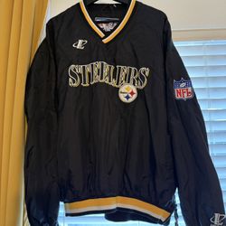 Steelers Men Jacket / Windbreaker Size XL 