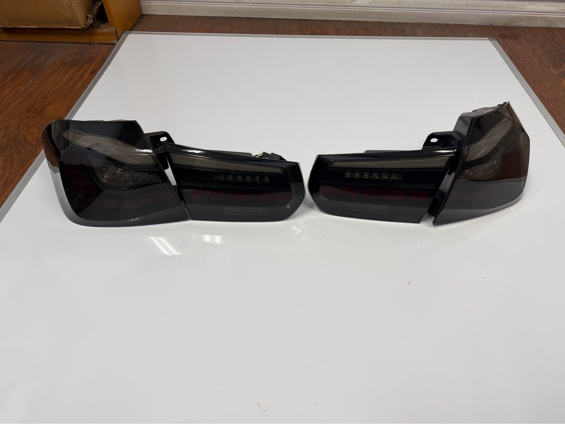 BMW F30 Clear Style Smoked Tail Light Set