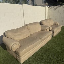 Sofa Set- Two BroyHill Sofas- Living Room Furniture