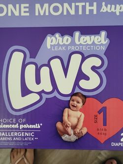 Diapers Size 1-1 Month Supply