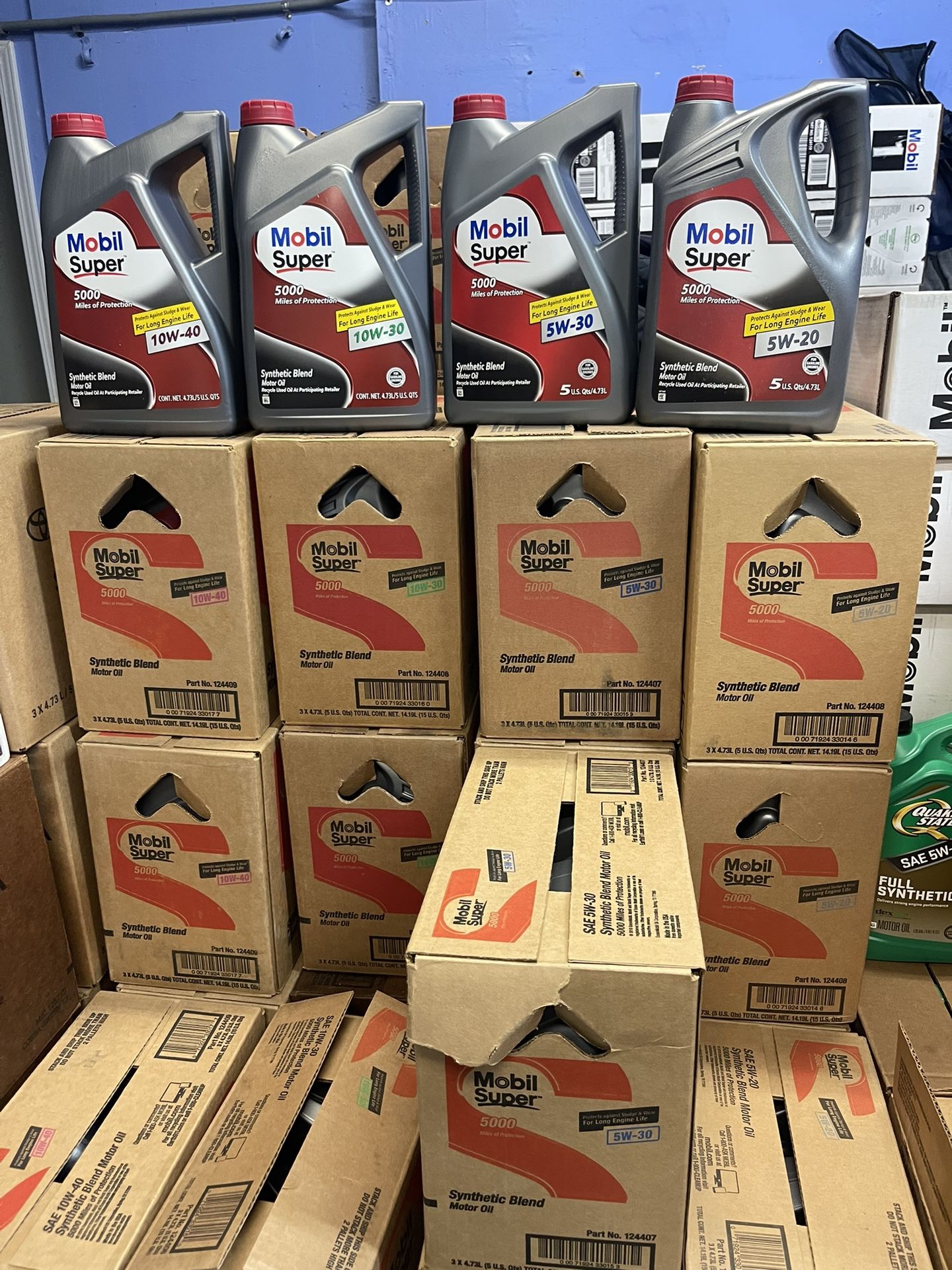 Mobil 10w40. 10w30-5w30-5w20