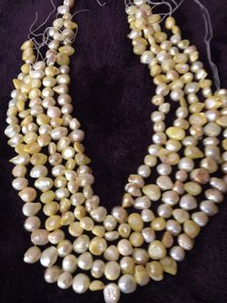 Daffodil Pearls : Jewerly making
