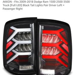 2018 And Earlier Ram 1500 Light Kit Front, Rear, Cabin, And Converters For HID To Halogen.