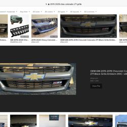 2015-2020 Chevy Colorado Z71 Grille