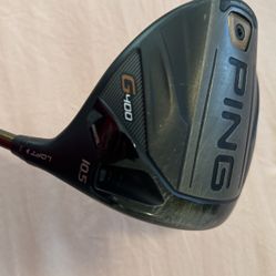 10.5 loft PING G400 DRIVER