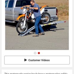 Haul Master Dirtbike/motorcycle Carrier For Hitch