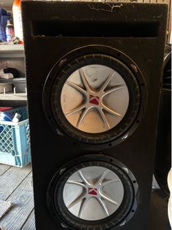 KICKER SUBWOOFERS SPEAKERS FOR SALE