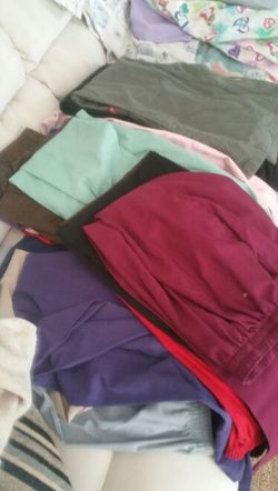 used scrub tops and pants