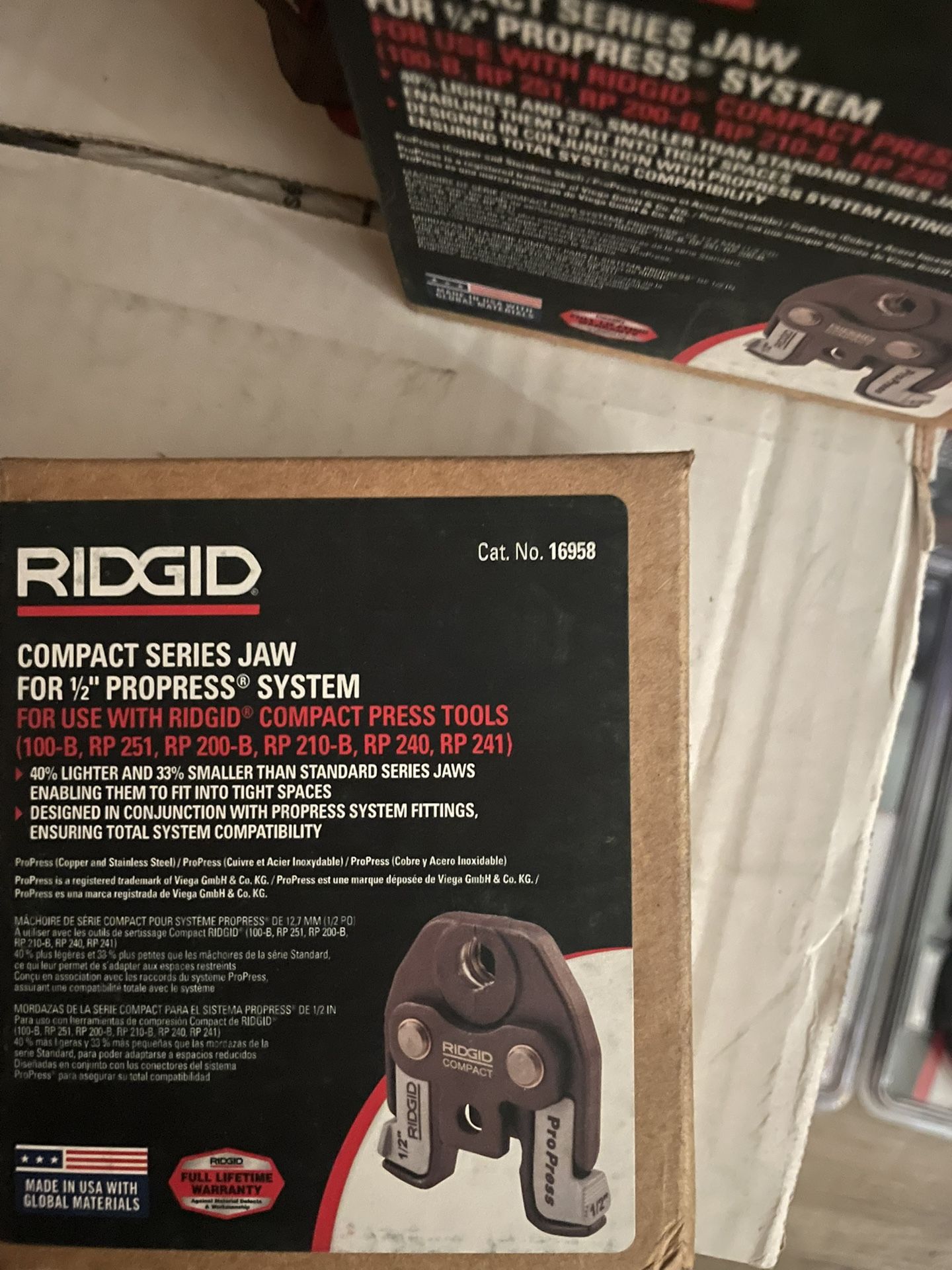 RIDGID 1/2 Pro Press Jaws Cutter