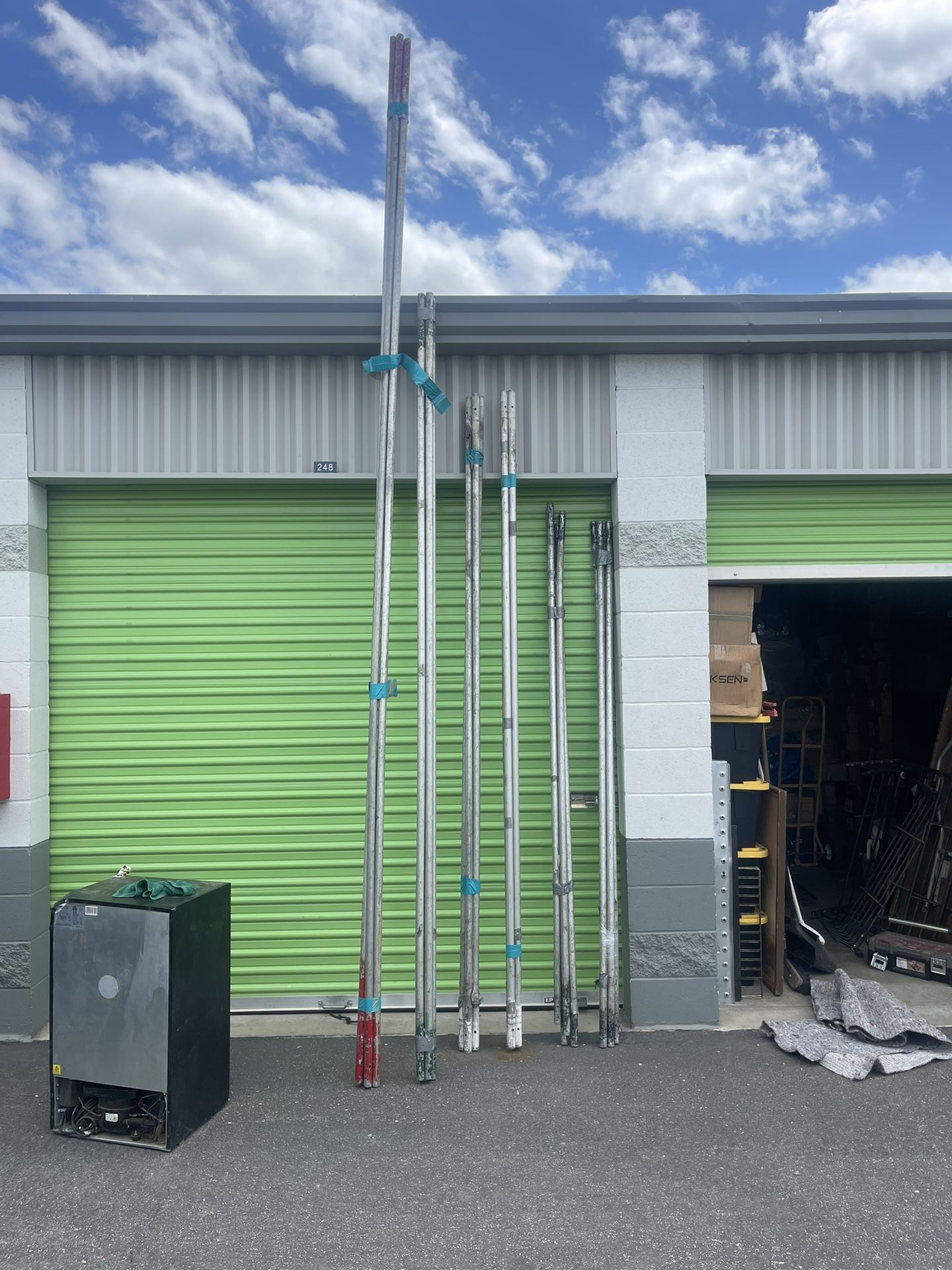 Canopy poles. Poles only. 24 poles total