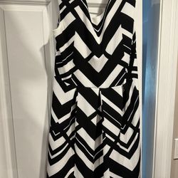 Black And White Dress