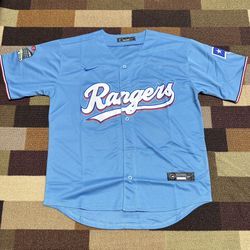 Garcia Texas Rangers Baby Blue Baseball Jersey