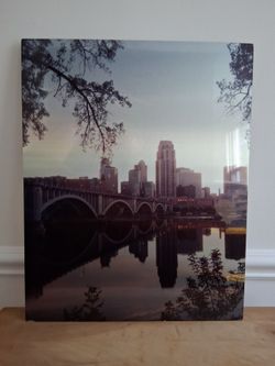 3 Metal Wall Photos of Minneapolis/St.Paul Area $7/$15/$15. OR ALL for $20