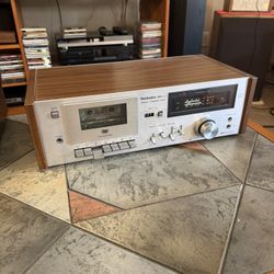 Vintage Technics RS-M11 MK2 Stereo Cassette Deck – Wood Case